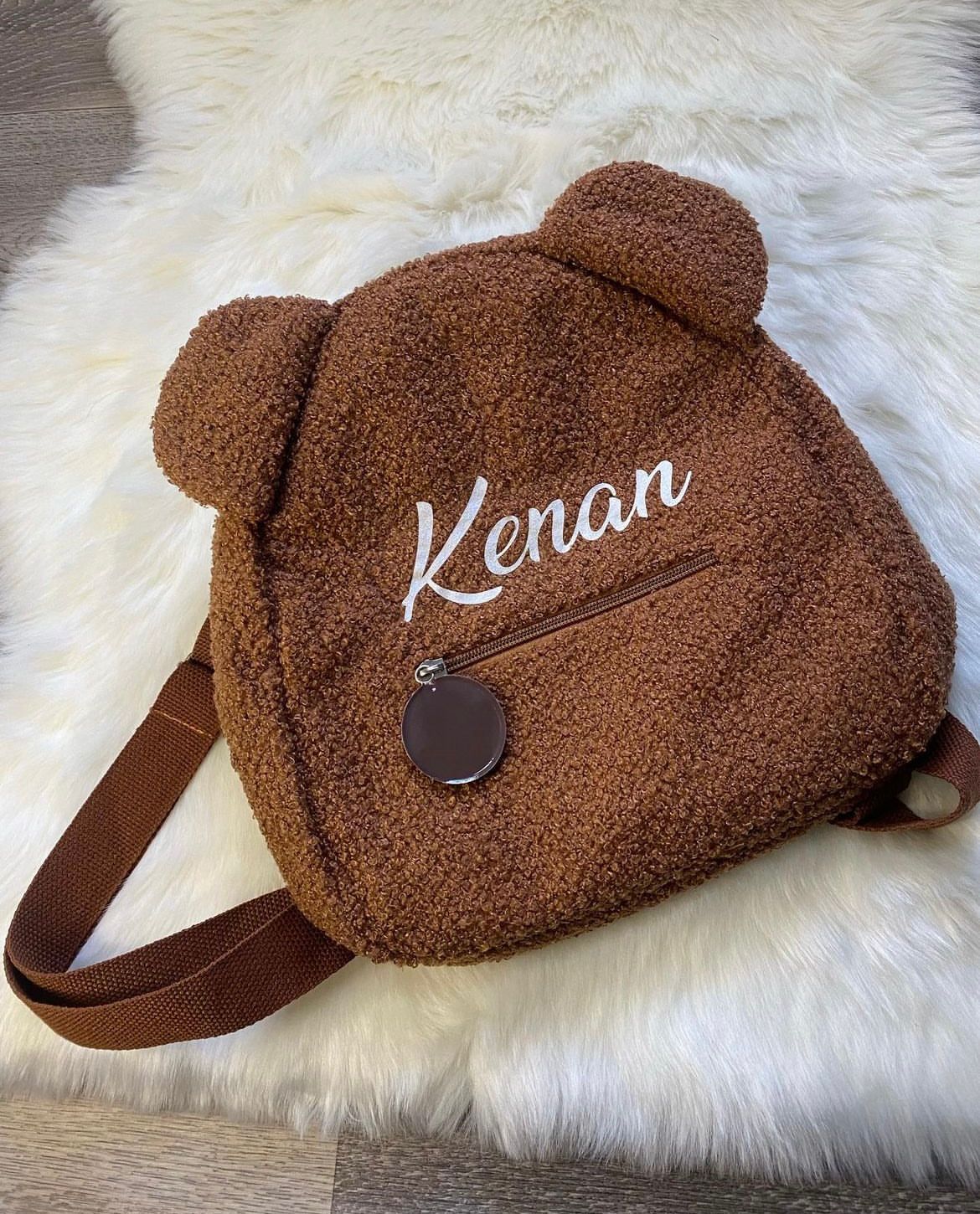 Sac ourson enfant Marron