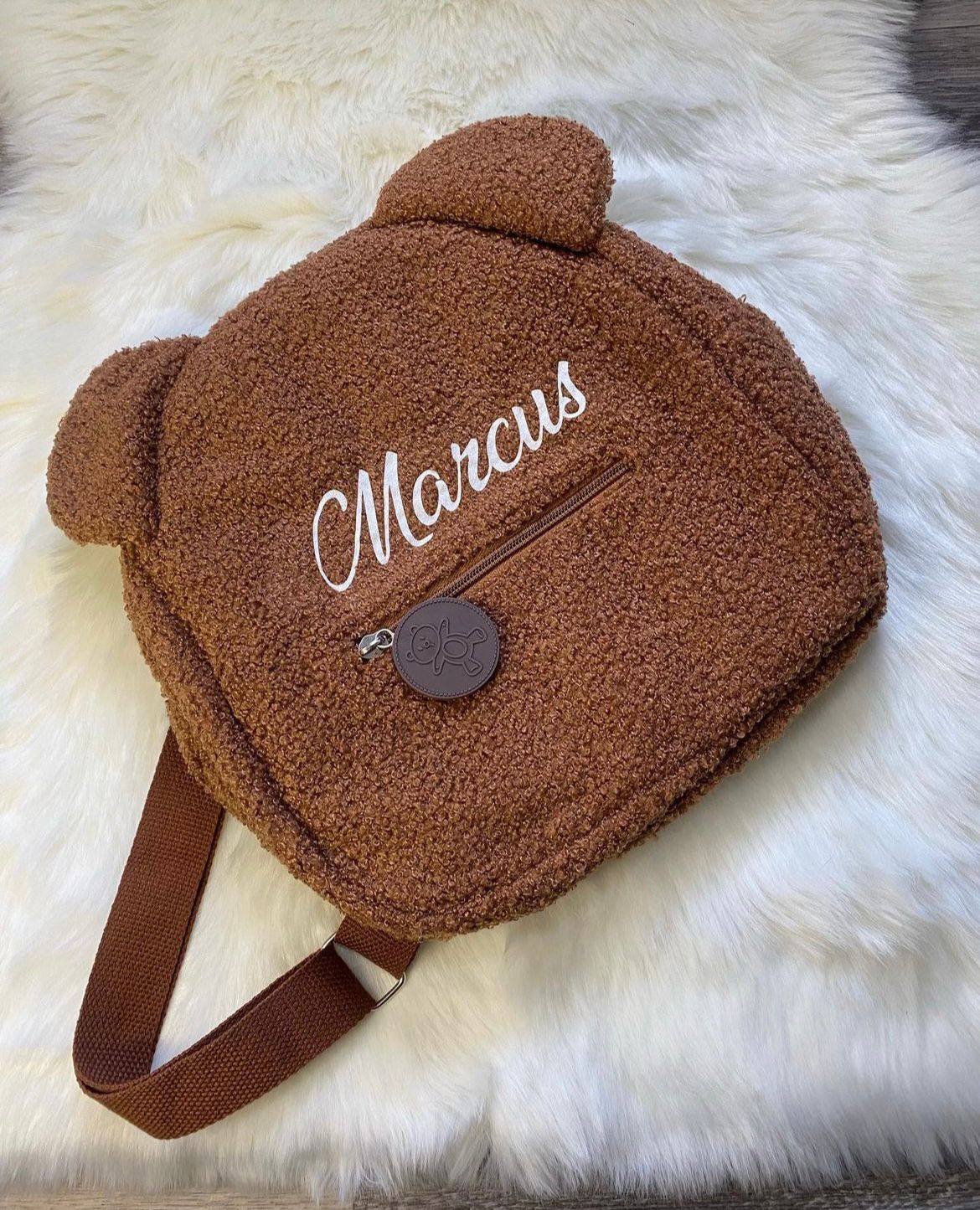 Sac ourson enfant Marron